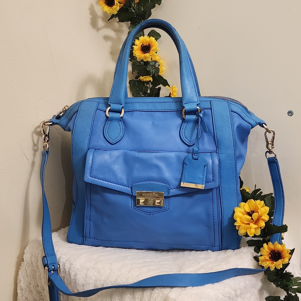 Cole Haan Vibrant Blue Satchel